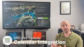 Mersive Minute - Calendar Integration
