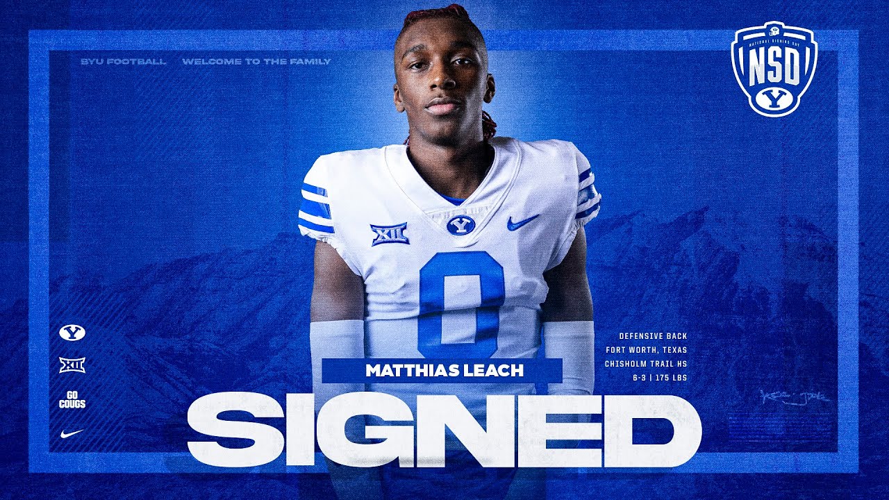 Matthias Leach | BYU Football | National Signing Day 2024