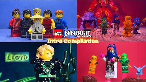 The Ultimate LEGO Ninjago Stop Motion Intro Compilation (Updated)