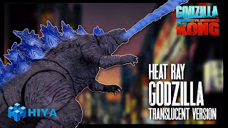 Hiya Toys Godzilla Vs Kong Heat Ray Godzilla Translucent Version @TheReviewSpot