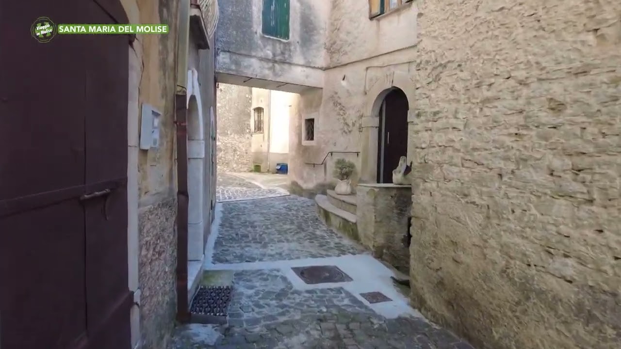 Santa Maria del Molise - Il piccolo borgo medievale - Puntata 8509 -  Viaggio in Molise - Telemolise