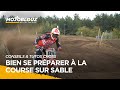 Courses moto sur sable  bien se prparer avec le team honda sr motoblouz