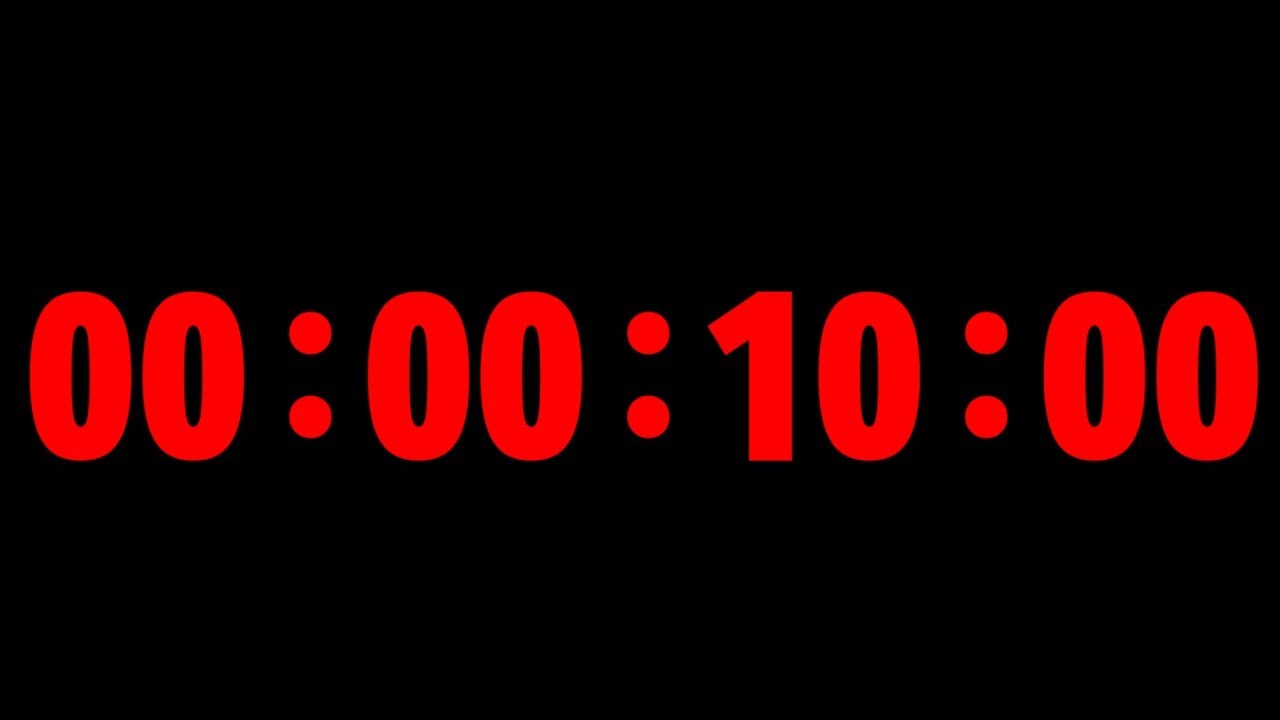 10초 카운트 다운 / 10초 타이머