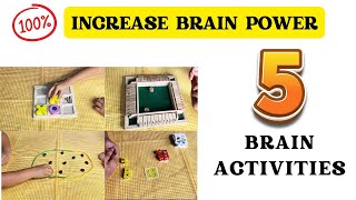 5 Brain Gym Activities For Kids | Wooden Games (Part-1) screenshot 5