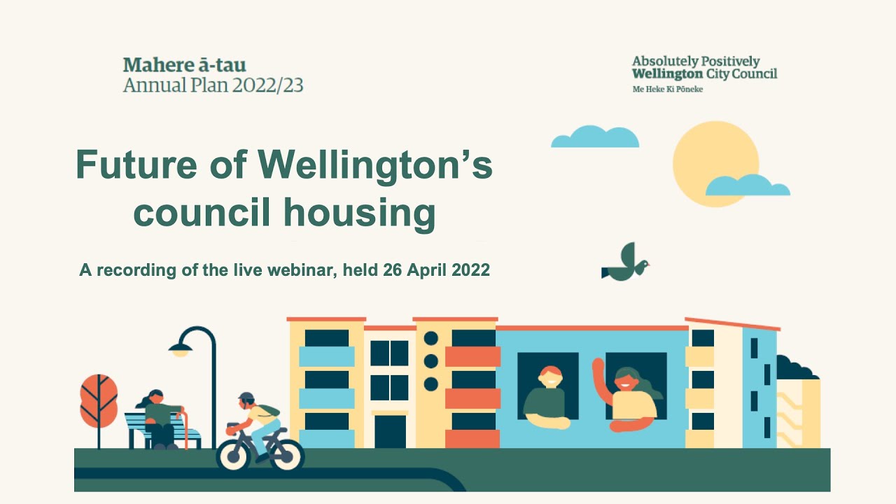 Future of Wellington’s Council Housing inar YouTube