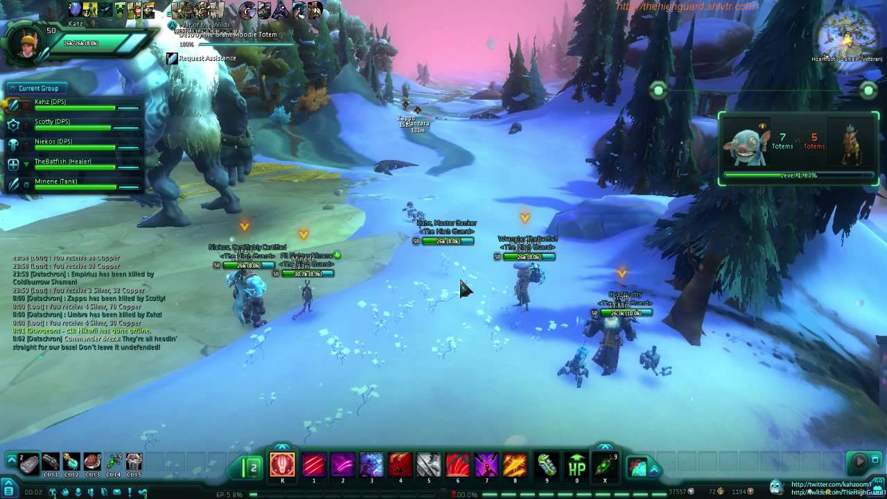 High Guard War of the Wilds Veteran gold run