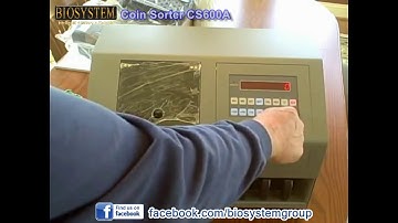 BIOSYSTEM CS600A COIN SORTER