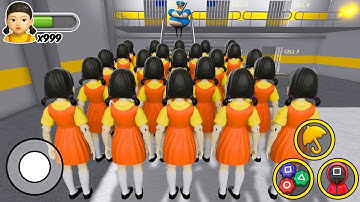 Playing as SQUID GAME DOLL ARMY in BARRY