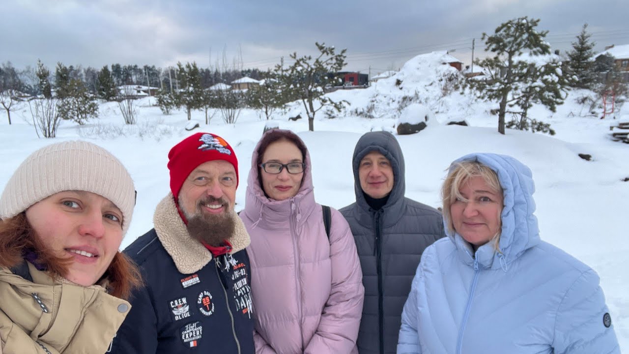 Зимняя прогулка по парку «Линии дождя»