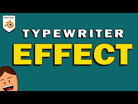 Text Animation | Typewriter Effect | Geometry Nodes Tutorial