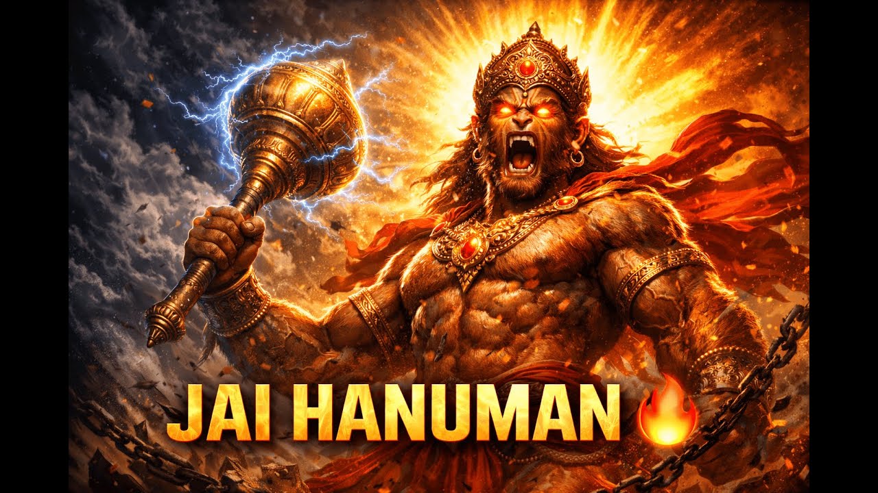 जय जय बजरंगबली | Jai Hanuman 🔥 | Powerful Hanuman Bhajan | Divine Energy Anthem