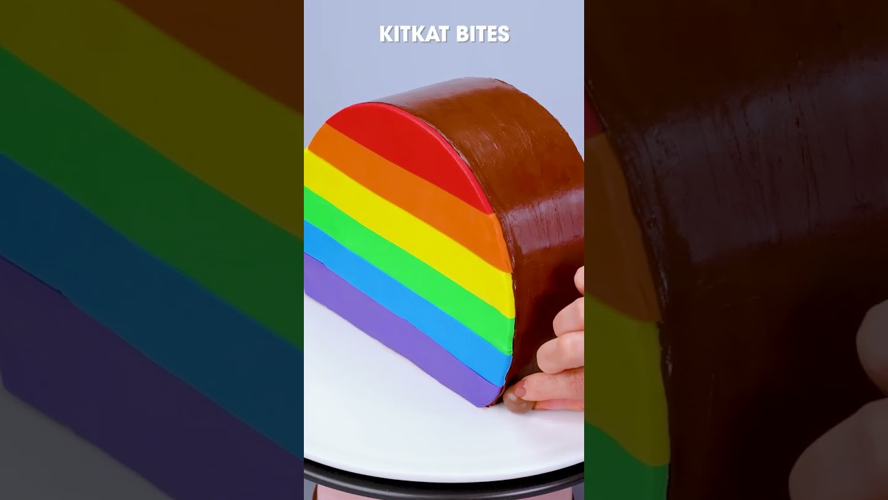 This Rainbow Cake is a Colorful Dream Come True 