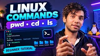 Linux Commands for Beginners | pwd, cd, ls Commands Explained