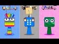 OH WOW !! I Made Sprunki One, Two, Three From Numberblocks #sprunki #numberblocks #incredibox
