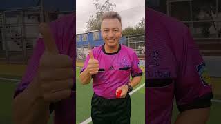 Implementos Señalizaciones y Gestos de un Arbitro de Fútbol