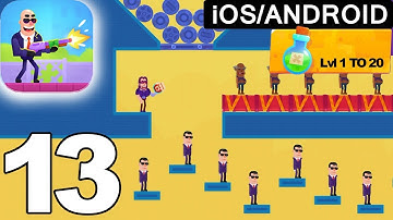 Hitmasters - Acid - Level 1 to 20 - Walkthrough Video Part 13 (iOS Android)