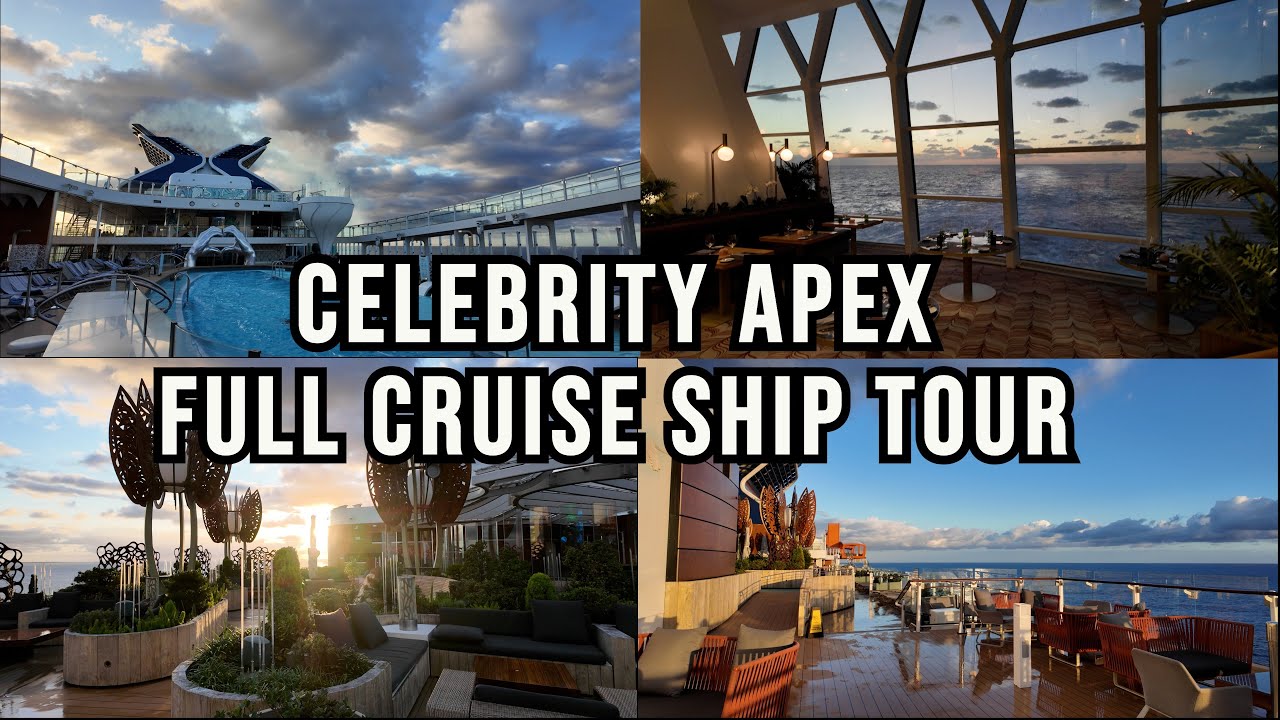 Celebrity Apex Full Cruise Ship Tour