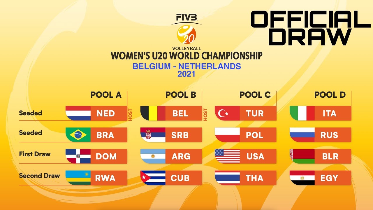 2021 FIVB VOLLEYBALL WOMEN'S U20 WORLD CHAMPIONSHIP (BELGIUM ...
