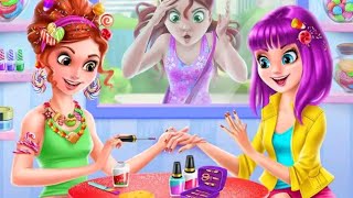 Candy Nail Art  Sweet Fashion - Android gameplay Movie apps free best Top Film Video Game Teenagers screenshot 1