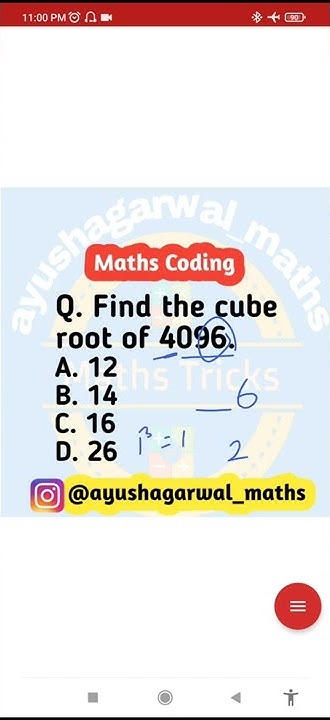 cube-root-of-4096-by-short-trick-roots-cube-ayushsir-shorts-boards