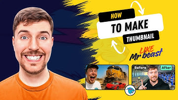 How to Make Thumbnails Like Mr Beast Step-by-Step Guide for Eye-Catching Thumbnails @MrBeast