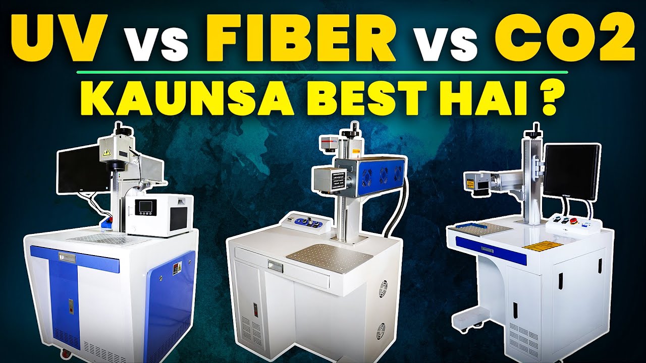 UV vs. Fiber vs. CO2 Laser Marking – Which Is Right for You?
