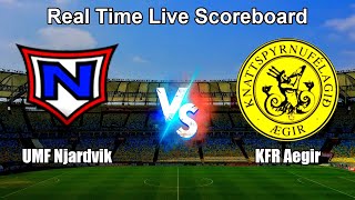 UMF Njardvik vs KFR Aegir Live Score - Iceland 1. Deild Karla