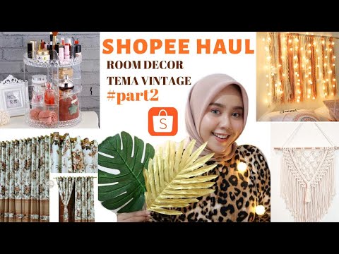 shopee-haul-room-decor-tema-vintage-part-2