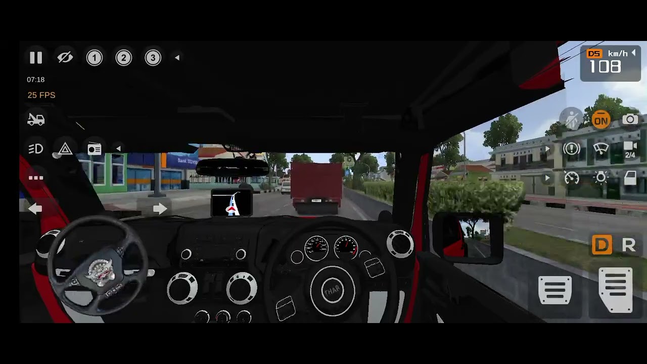 Bus simulator Indonesia drive Mahindra Thar modified 2020 model 