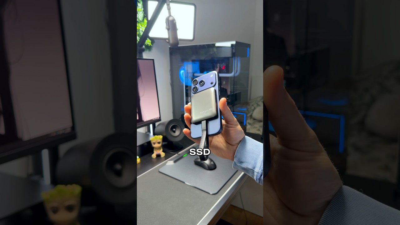 Это настоящий прорыв. Магнитный портативный SSD PD20M. 