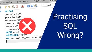 Avoid These SQL Practice Mistakes to Improve Faster