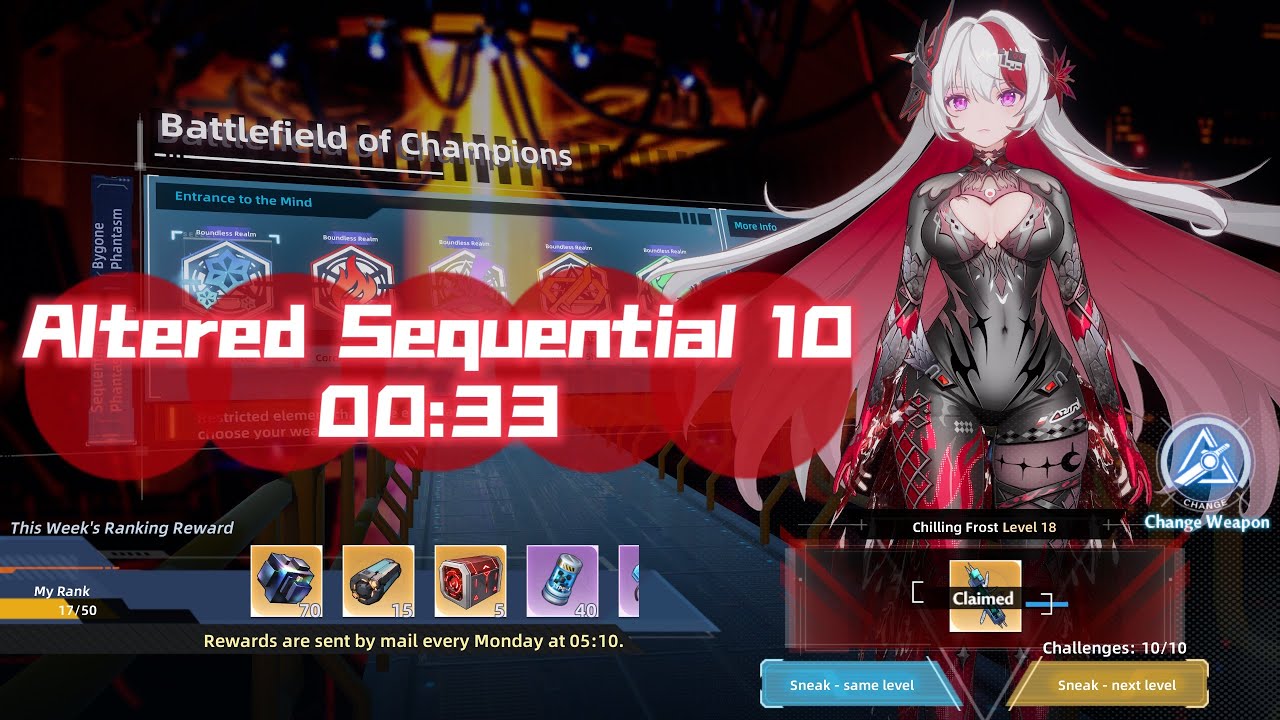 ♡Tower of Fantasy♡ [ToF 4.6 Test Server] Altered Sequential 10