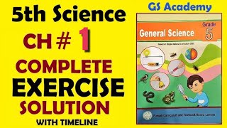 Exercise mcqs shorts questions solution, chapter 1, classification of living organisms, 5th class screenshot 5