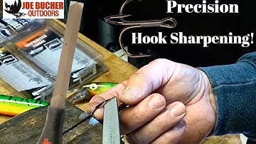 Quick Tip | Precision Hook Sharpening | Joe Bucher Outdoors