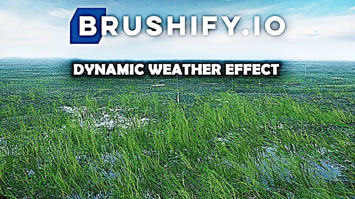 Adding Ultra Dynamic Weather Effects to Brushify Landscape Material in Unreal Engine 4 (UE4)