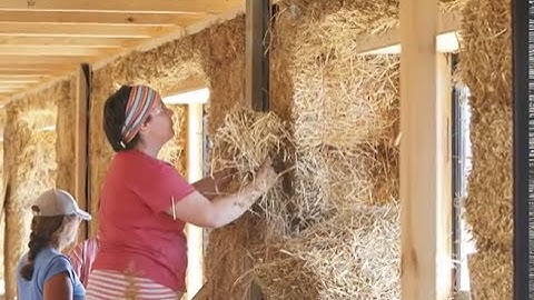 Learn How To Build Your Own Straw Bale House in Just 7 Days