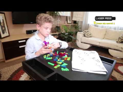 Laser Pegs: Обзор "Грузовики 8 в 1" (1430b)