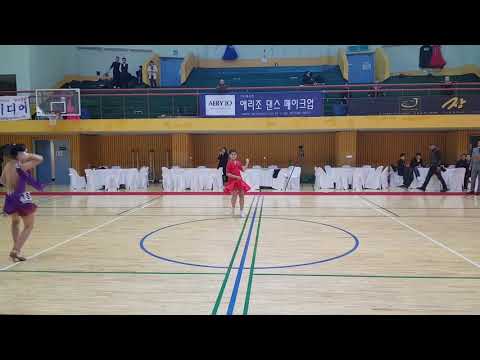 제1회 은평구청장배 댄스스포츠대회 초등부 고학년 솔로라틴 차차차(chachacha)