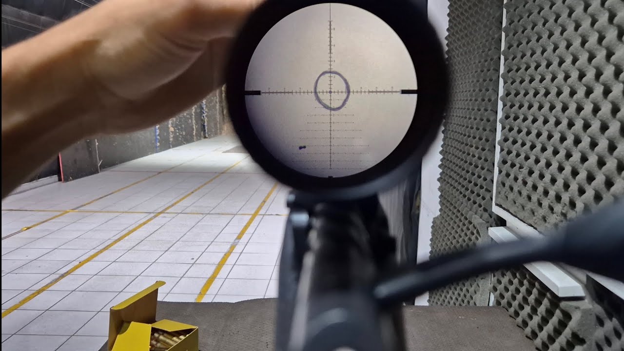 CBC Ranger .308, regulagem luneta e agrupamentos. - YouTube