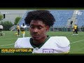 Sharpening the Offence | WR Kurleigh Gittens Jr. | MEDIA AVAILS | 07.22.25