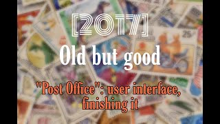 Post Office project (7): user interface, finishing