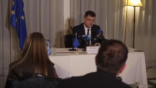 EU crisis commissioner on need for more Gaza aid by land, sea and air