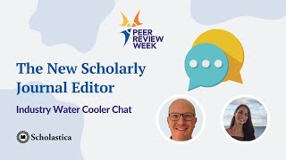 The New Journal Editor: Water Cooler Chat with James Butcher