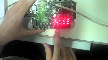 Decodificador de display (7 segmentos) - FPGA + Verilog
