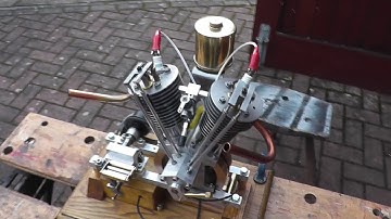 Hoglet---a  model Harley motor cycle engine