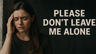 Please Don’t Leave Me Alone – Emotional AI Generated Music
