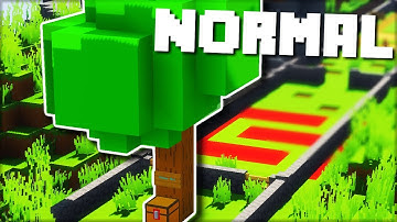 A Normal Unfair Minecraft Map