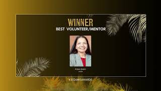 WINNER Best Volunteer/Mentor