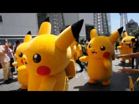【はまれぽ.com】ピカチュウのお散歩！
