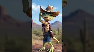 AI LIZARD DANCE🦎 😍#SHORTS